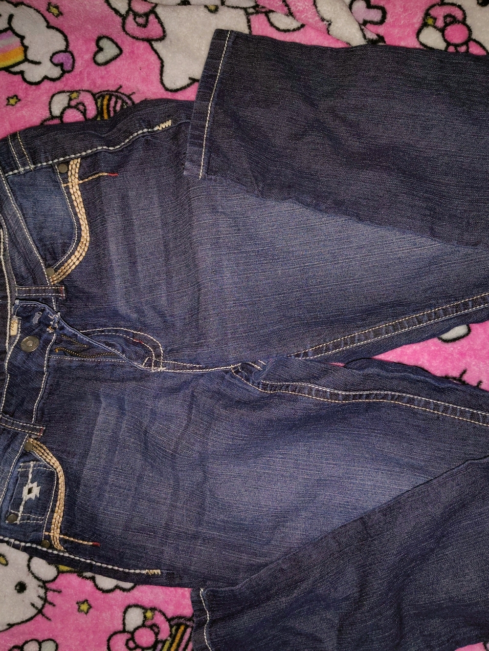 Women's Dark Indigo Bootcut Stretch Jeans